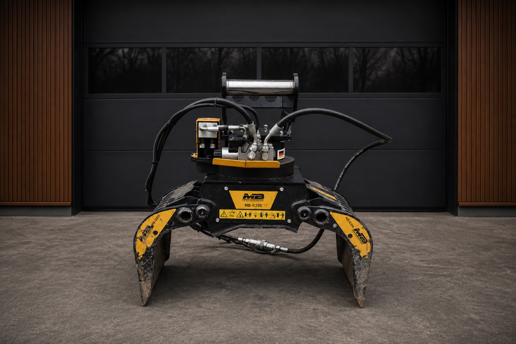 Třídicí drapák MB Crusher MB-G350 S4