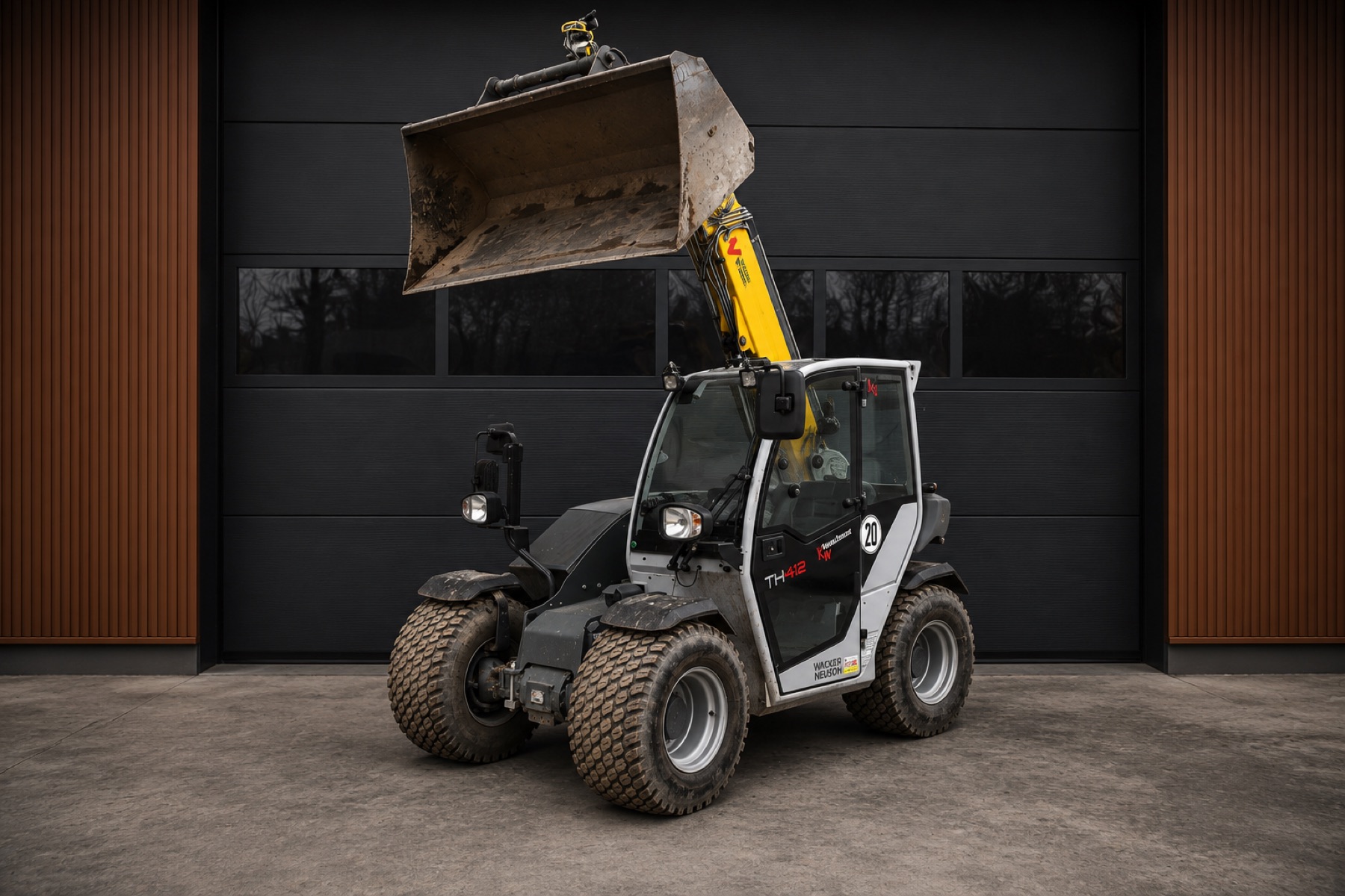 Wacker Neuson TH412 — profil